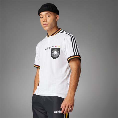 dfb adidas 1996 heimtrikot - weiß|DFB adidas 1996 Home Shirt .